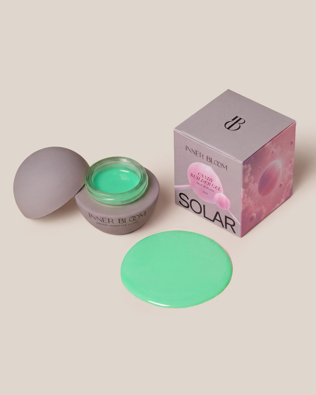 Liquid Builder Gel Solar - Candy Mint - 30ml