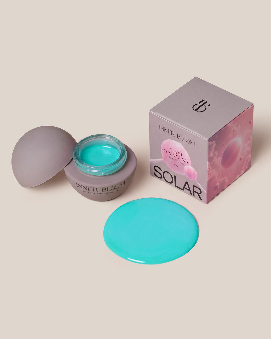 Liquid Builder Gel Solar - Candy Turqoise - 30ml