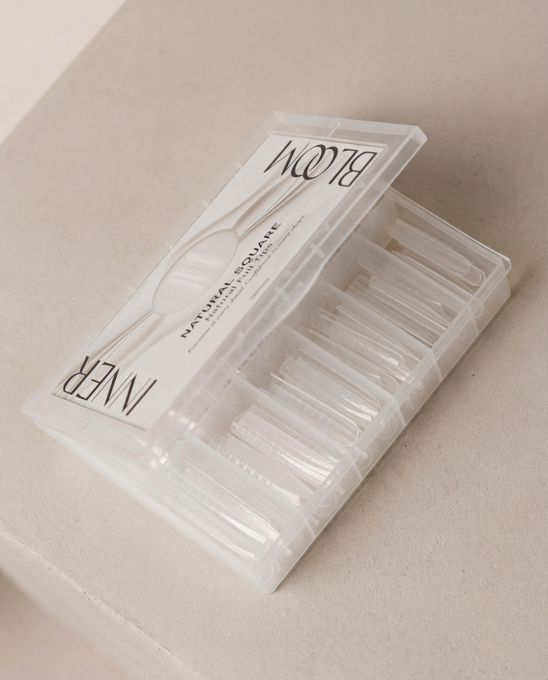 Natural Square – Full Cover Square Tips