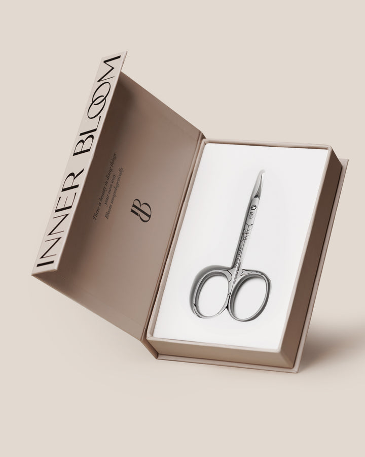 Precision Mirror – Professional Cuticle Scissors (Left-Handed)
