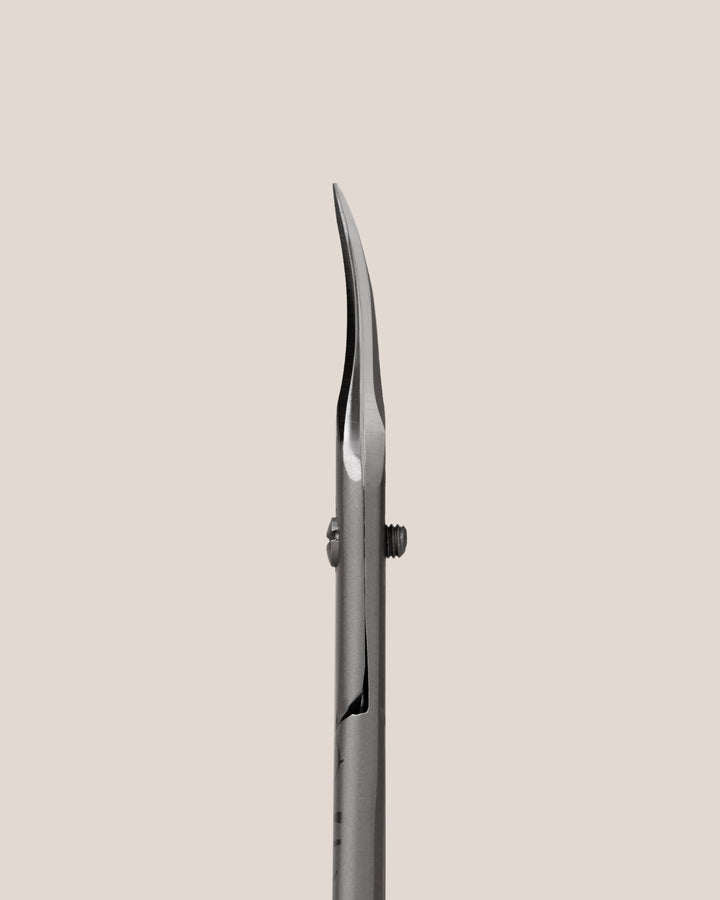 Precision Mirror – Professional Cuticle Scissors (Left-Handed)