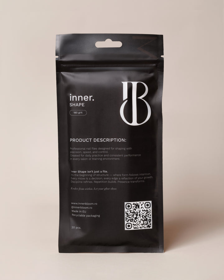 Inner Shape 180 grit metal file spare parts - set of 20 pieces